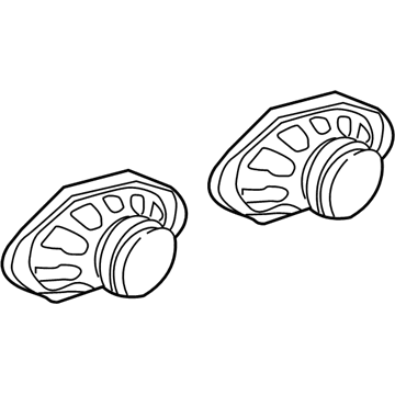 Mercury 7U5Z-18808-B Speaker Assembly