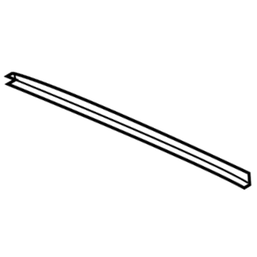Ford DT1Z-9929796-E Molding - Quarter Window
