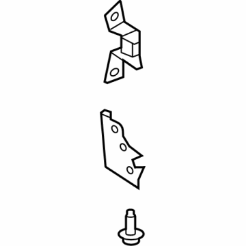 Ford M2DZ-7822800-A Hinge Assembly - Door