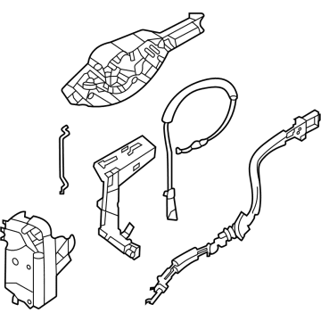 Ford N2DZ-78219A64-D Latch N2DZ-78219A64-D Ford Latch Illustration 1 of 1