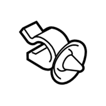 Ford -W708646-S300 Clip - Wheel Nut Wrench Retainer