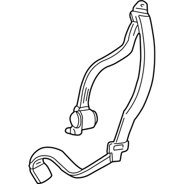 Ford 3C3Z-78611B68-AAA Seat Belt Assembly