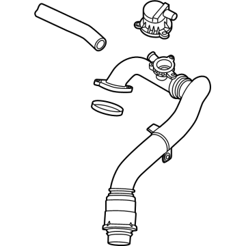 Ford PZ1Z-6C646-B Duct - Air