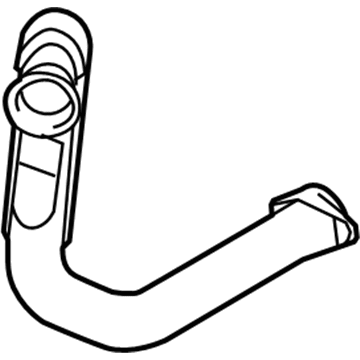 Ford 4C2Z-6N646-BA Pipe - Exhaust