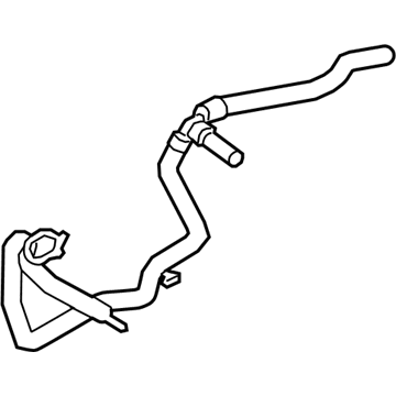 Ford Fusion Coolant Reservoir Hose - DG9Z-18472-V
