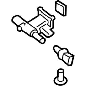 Ford CJ5Z-8K556-B Adaptor - Water Outlet Connection
