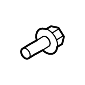 Mercury -W500024-S439 Bolt - Hex Head