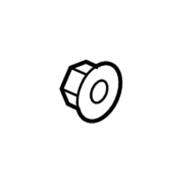 Mercury -W705760-S424 Nut And Washer Assembly - Hex.