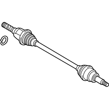 Ford DT4Z-4K138-B Shaft Assembly