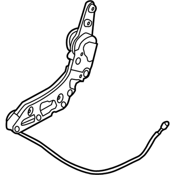 Ford DU5Z-9661383-X Latch Assembly - Rear Seat Back