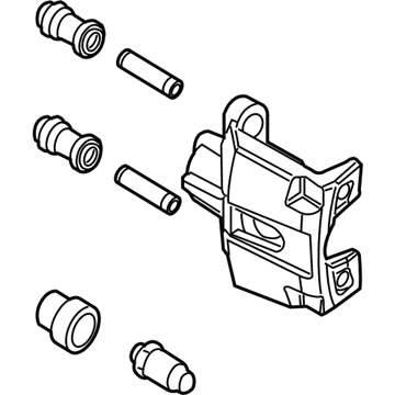Ford 7W1Z-2552-B Caliper Assembly - Brake