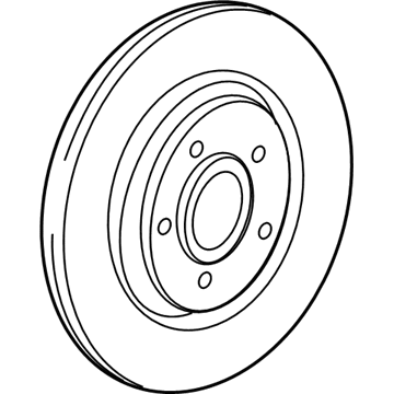 Lincoln EU2Z-2V026-B Rotor Assembly - Brake