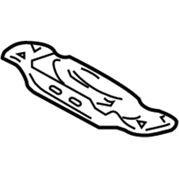 Ford F75Z-7E063-BA Plate