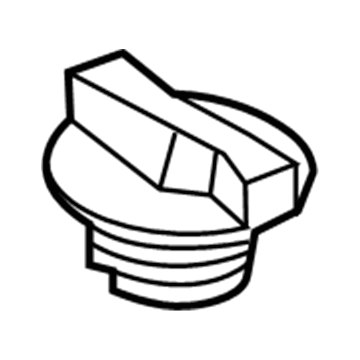 Ford YS4Z-6766-BB Cap Assembly - Oil Filler