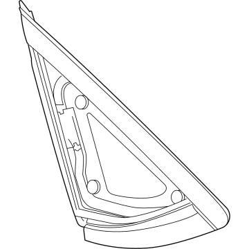 Ford LJ8Z-5829726-A Window Assembly - Side