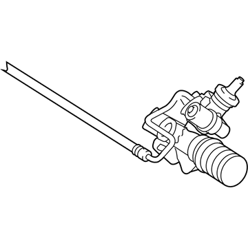 Mercury 6W1Z-3A719-B Hose Assembly