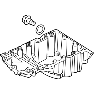 Ford ML3Z-6675-D Pan Assembly - Engine Oil