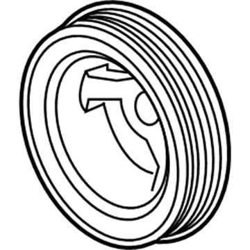 Ford BR3Z-6312-D Pulley - Crankshaft