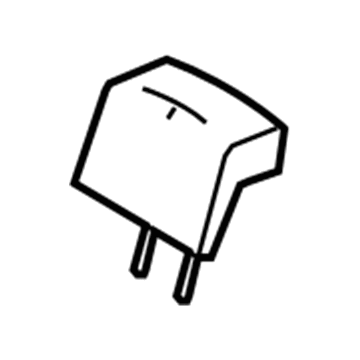 Lincoln AE9Z-74611A08-C Head Rest Assembly