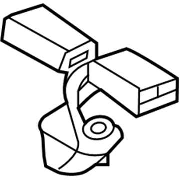 Ford BE8Z-5460045-AA Buckle Assembly - Seat Belt
