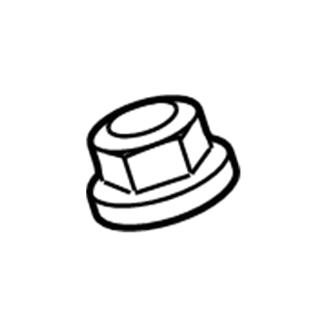 Ford -W520100-S437 Nut - Hex.
