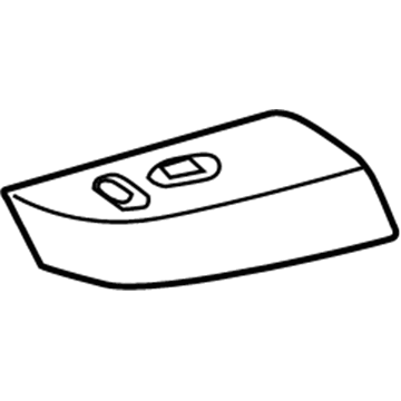 Ford 1L2Z-14524-ABC Bezel - Door Trim