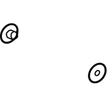6E5Z-54613B44-C Ford Hinge Bushing, Rear Passenger Side Illustration 1 of 1