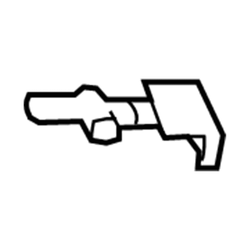 Ford 6E5Z-54624A94-AA Release Handle, Rear 6E5Z-54624A94-AA Ford Release Handle, Rear Illustration 1 of 1