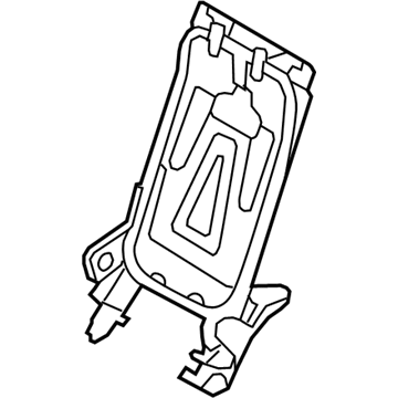Ford AE5Z-54613A38-B Seat Back Frame, Rear Passenger Side AE5Z-54613A38-B Ford Seat Back Frame, Rear Passenger Side Illustration 1 of 1