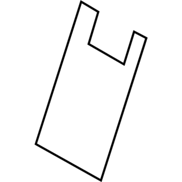 Ford AE5Z-5466850-A Seat Back Panel, Passenger Side AE5Z-5466850-A Ford Seat Back Panel, Passenger Side Illustration 1 of 1