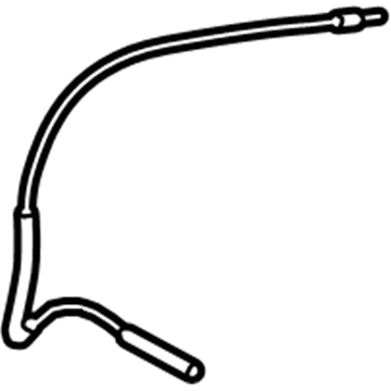 Ford 9E5Z-54601L60-A Release Cable, Passenger Side 9E5Z-54601L60-A Ford Release Cable, Passenger Side Illustration 1 of 1