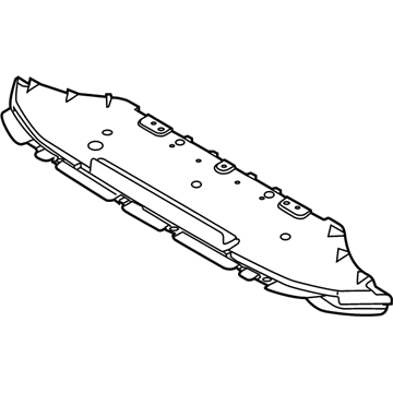 Ford BR3Z-17626-B Deflector - Stone