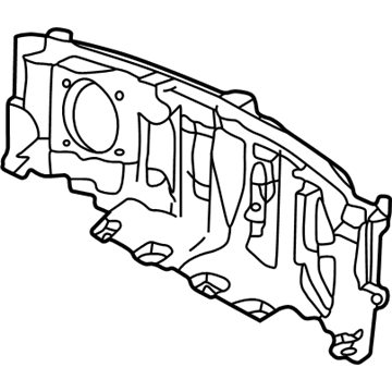 Ford 1W6Z-7640492-AA Panel Assembly - Back