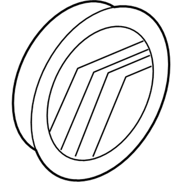 Mercury Wheel Cover - 6M6Z-1130-B