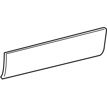 5L3Z-1620879-AA Ford Side Molding, Driver Side Illustration 1 of 1