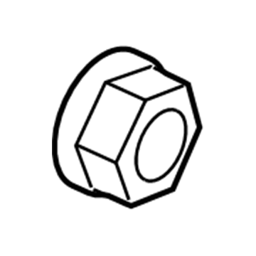 Ford -W701596-S413 Nut And Washer Assembly - Hex.