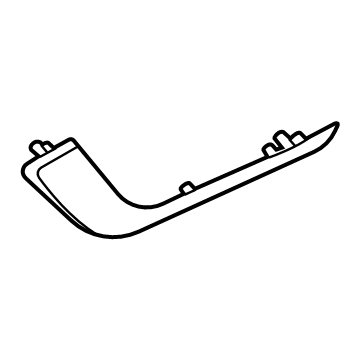 Ford LJ6Z-78275A36-AA Applique - Door Trim Panel