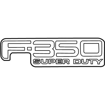 Ford 3C3Z-9942528-GA Name Plate