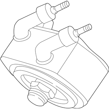 Mercury 1S7Z-6A642-AA Oil Cooler Assembly