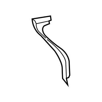 GD9Z-5445140-AB Ford Inner Cover, Passenger Side Illustration 1 of 1