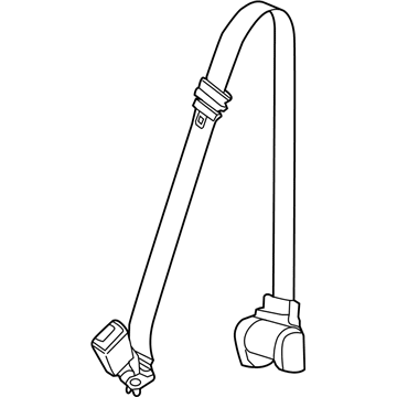 Ford CK4Z-14611B68-EA Seat Belt Assembly