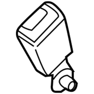 Ford BK3Z-6160044-A Seat Belt Assembly