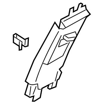 Ford LJ6Z-7824356-AD Trim - B Pillar