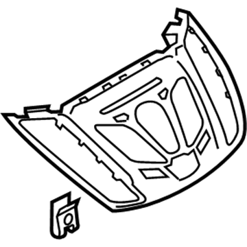 Ford C-Max Dash Panel Vent Portion Covers - CJ5Z-18842-EA