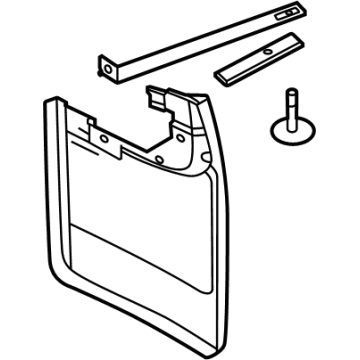 Ford PC3Z-16A550-DA Kit - Mudflap