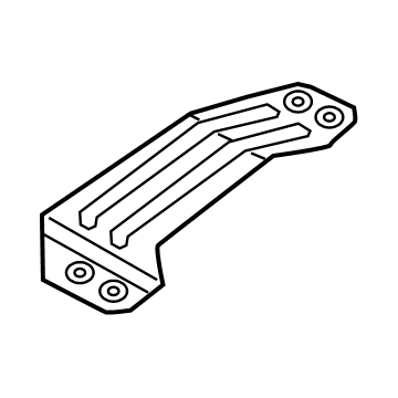 KB3Z-5A273-A Ford Heat Shield, Rear Illustration 1 of 1
