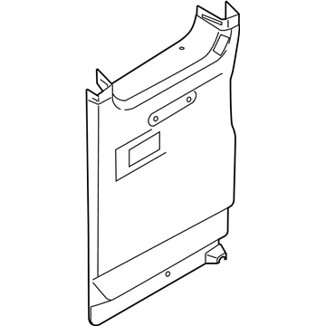 Ford EK4Z-6127411-AJ Panel - Door Trim - Upper
