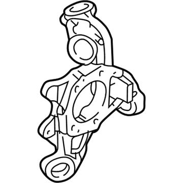 Ford 6F9Z-5B759-A Knuckle And Bushing Assembly