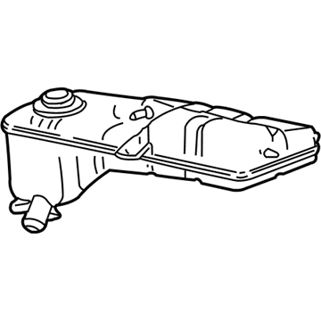 Ford 3R3Z-8A080-AC Tank Assembly - Radiator Overflow