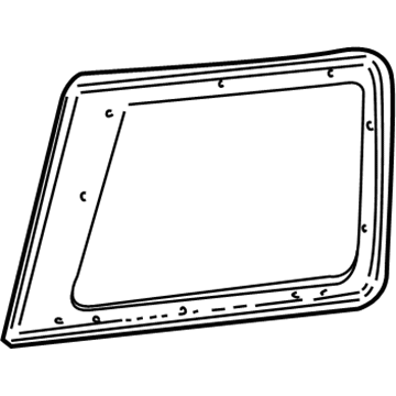 Ford F87Z-9829710-AB Window Assembly - Side